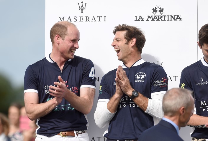 PRINCE WILLIAM PLAYS MASERATI CHARITY POLO TROPHY UK LEG 
