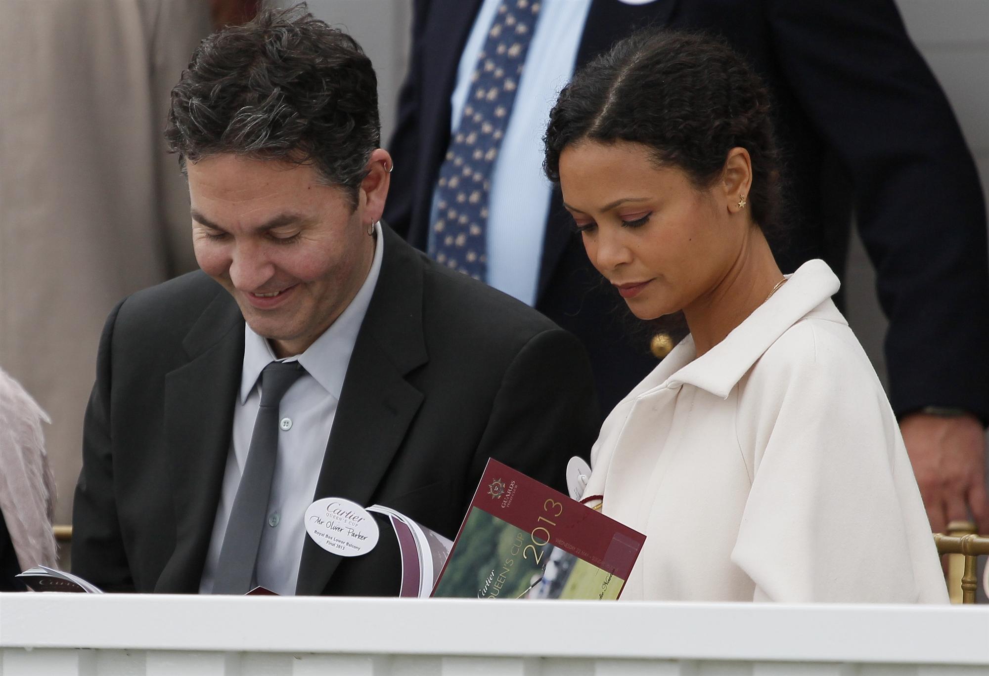 3 British actress Thandie Newton  husband Oliver Parker